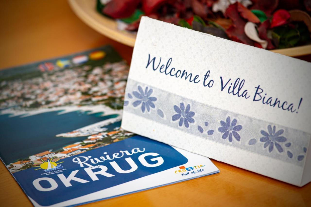 Villa Bianca Trogir Eksteriør billede